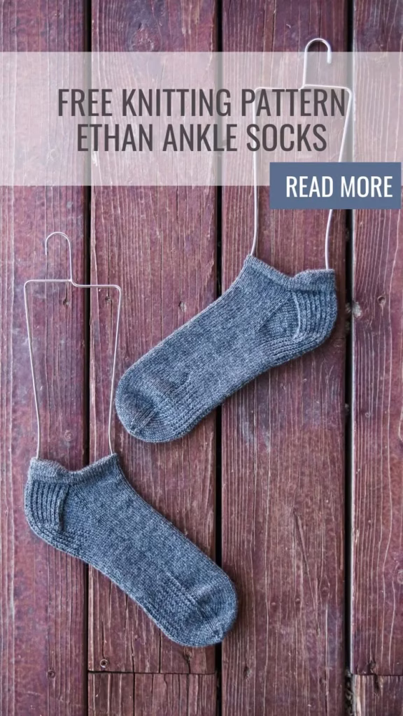 Cozy Up with My Favorite Free Ankle Sock Pattern: Ethan Socks