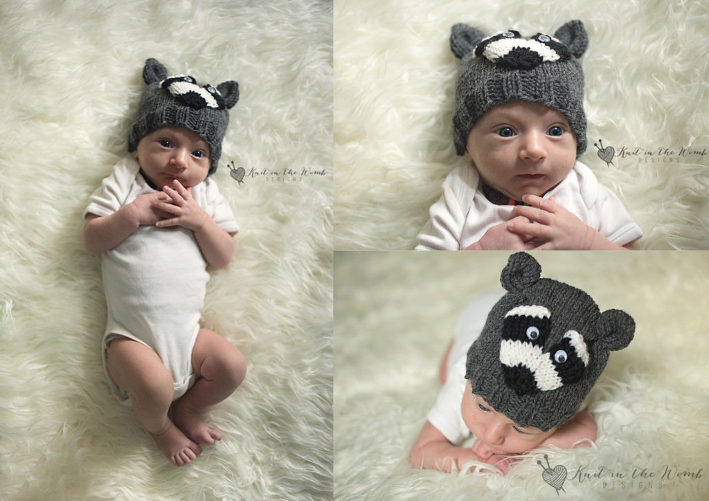 Little Rascal Sweater Pattern Free Knitting Pattern: Little Rascal Raccoon Beanie